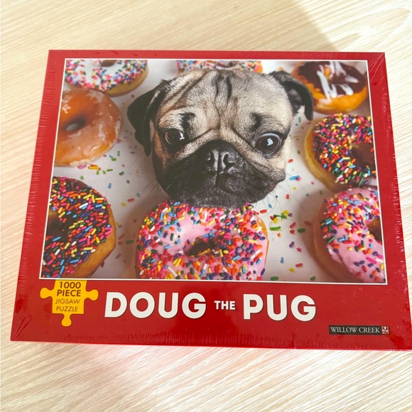 Doug the Pug- 1000 piece puzzle - Picture 1 of 3
